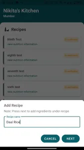 Nutripedia screenshot 2
