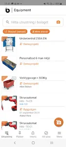Infobric Equipment screenshot 1