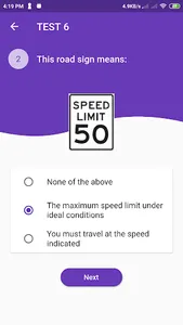 Driving Theory Test USA:  New  screenshot 2