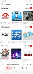 Radio Stanice BOSNA screenshot 1