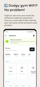 ErgScan - Rowing Workout Log screenshot 7