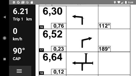 Piste Roadbook Reader screenshot 1