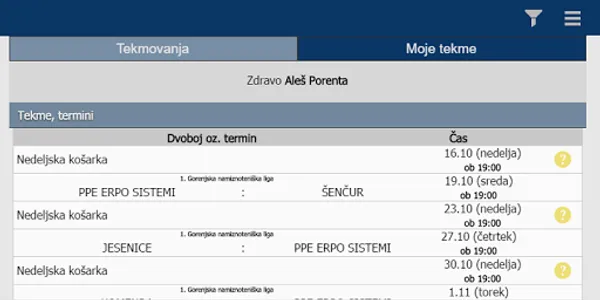 Liga screenshot 2