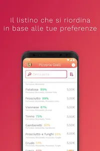 EatPizza - Il listino intellig screenshot 1
