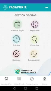 Pasaportes Valle del Cauca screenshot 1