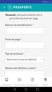 Pasaportes Valle del Cauca screenshot 2