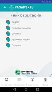 Pasaportes Valle del Cauca screenshot 5