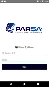 Parsa Otomotiv B2B screenshot 1