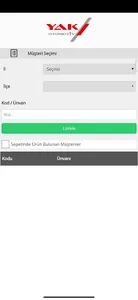 Yak Otomotiv B2B screenshot 2