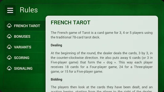 French Tarot + screenshot 15