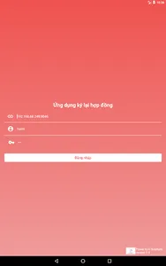 Ứng dụng ký lại hợp đồng điện  screenshot 0