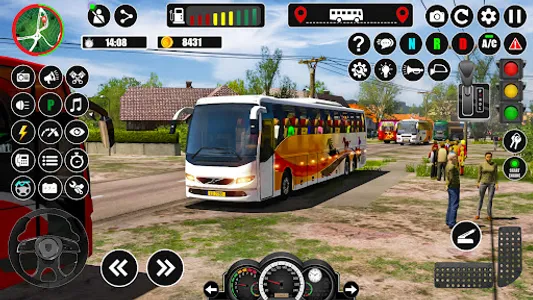 Euro Bus Simulator Bus Games screenshot 12