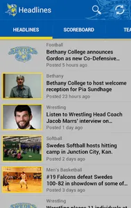 Bethany College Swedes screenshot 0