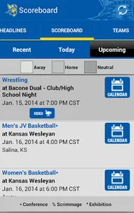 Bethany College Swedes screenshot 2