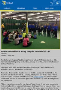 Bethany College Swedes screenshot 6