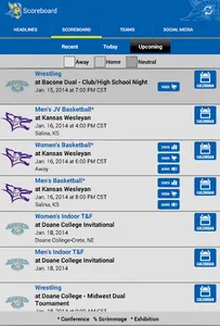 Bethany College Swedes screenshot 7