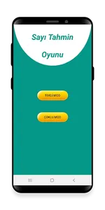 Sayı Tahmin Oyunu (Çoklu Oyunc screenshot 0