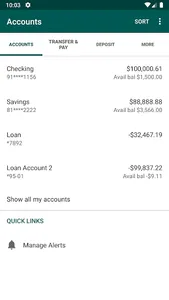 ESB Financial Mobile Banking screenshot 2