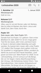 Lichtstrahlen 2020 screenshot 1