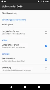 Lichtstrahlen 2020 screenshot 3