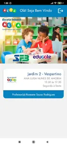 Aplicativo Escola Alfa screenshot 1