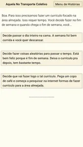 Escolhas - onde elas te levam? screenshot 2