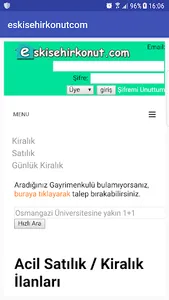 Eskişehir Konut screenshot 0