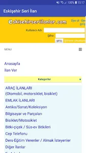 Eskişehir Seri İlan screenshot 0