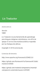 Lic Traductor screenshot 2