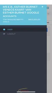 Venecs betaalapp screenshot 2