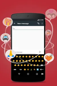 Emoji Keyboard Smart Emoticons screenshot 4