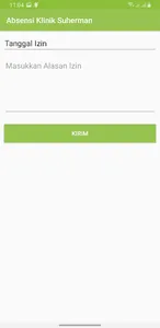 Absensi Online Pegawai Klinik  screenshot 1