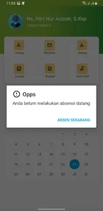 Absensi Online Pegawai Klinik  screenshot 5