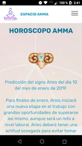 Espacio AMMA (Tarot, Astrologí screenshot 6