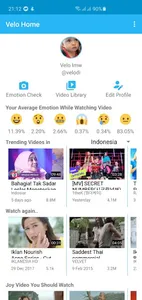 Velo Video: Emotion-based Vide screenshot 0