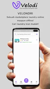 Velodi: Marketplace Laundry &  screenshot 1