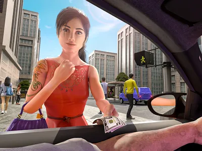 Taxi Simulator 3D: Car Games screenshot 8