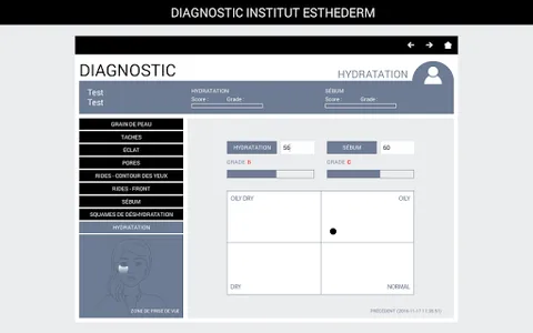 SKIN DIAG ESTHEDERM screenshot 1
