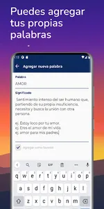 Diccionario en español screenshot 14