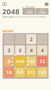 2048 Number puzzle game screenshot 4