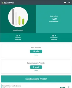 Eşzamanlı (Anket Uygulaması) screenshot 2