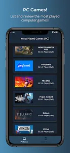 Most Played Games (PC&Mobile) screenshot 0