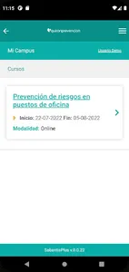 Formación Quirónprevención screenshot 1