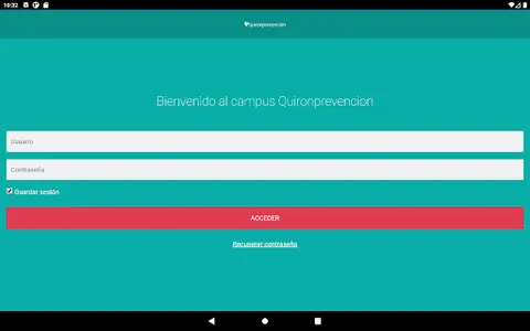 Formación Quirónprevención screenshot 10