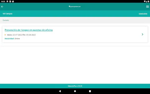 Formación Quirónprevención screenshot 11