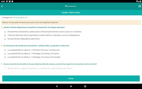 Formación Quirónprevención screenshot 14