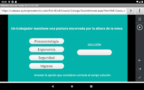 Formación Quirónprevención screenshot 8