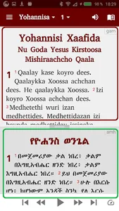 Gamo NT with Amharic English screenshot 4