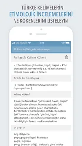 Etimoloji - Türkçe Kelime Köke screenshot 4