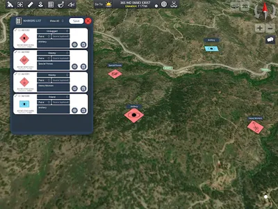 Achilleus 3D Tactical Map screenshot 7
